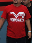 901-1 VR WHITE RED T-SHIRT