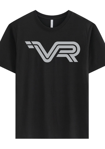 901-3 VR SILVER BLACK T-SHIRT
