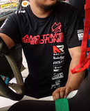 148-2 SPEEDTUNED BLACK T-SHIRT (CREW)
