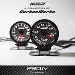 WORKS PRO IV 52MM EURO SERIES (3 BAR) BOOST GAUGE