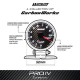 WORKS PRO IV 52MM EURO SERIES OIL PRESSURE GAUGE