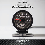 WORKS PRO IV 52MM EURO SERIES (3 BAR) BOOST GAUGE