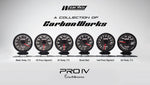 WORKS PRO IV 52MM EURO SERIES (3 BAR) BOOST GAUGE