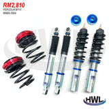 HWL PERFORMANCE SUSPENSION FOR PERODUA MYVI 05-17