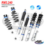 HWL PERFORMANCE SUSPENSION FOR PERODUA ARUZ 19~