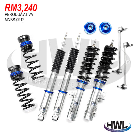 HWL PERFORMANCE SUSPENSION FOR PERODUA ATIVA