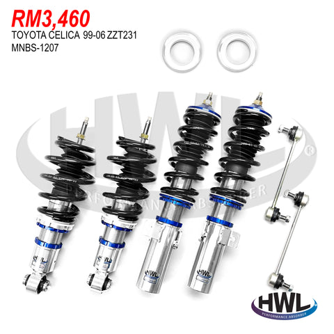 HWL PERFORMANCE SUSPENSION FOR TOYOTA CELICA 99-06 ZZT231