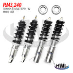 HWL PERFORMANCE SUSPENSION FOR TOYOTA STARLET 84-95 EP71 / 82