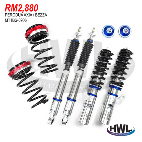 HWL PERFORMANCE SUSPENSION FOR PERODUA AXIA / BEZZA