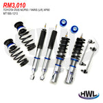 HWL PERFORMANCE SUSPENSION FOR TOYOTA VIOS / YARIS (LR) 07-13 / 08-13 NCP93 / XP90