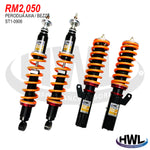 HWL PERFORMANCE SUSPENSION FOR PERODUA AXIA / BEZZA