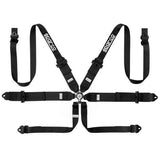 SPARCO PRO RACER 6 POINT STEEL RACE FHR HARNESS