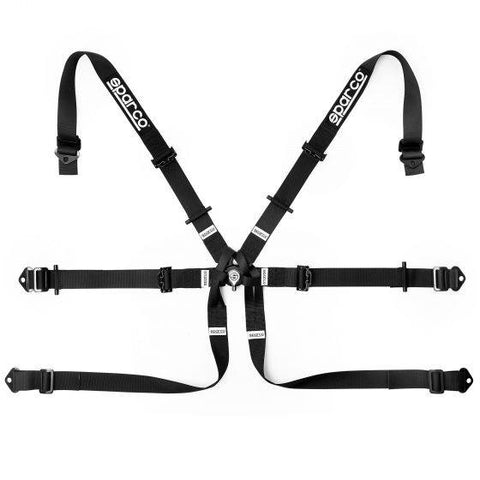 SPARCO 6 POINT SINGLE SEATER RACE FHR HARNESS
